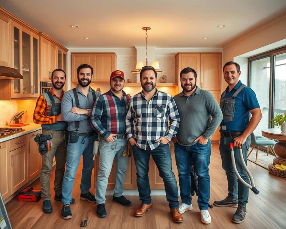 experienced renovation team